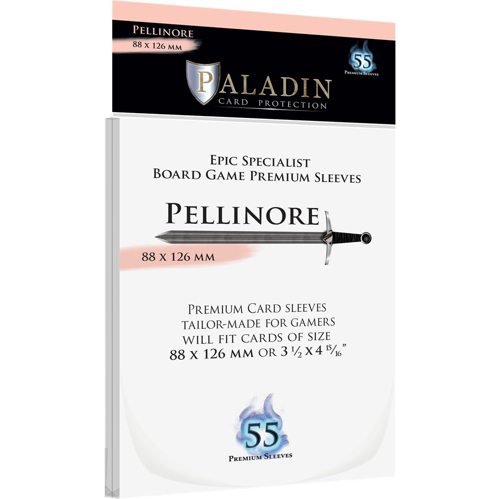 Paladin Pellinore - 88x126mm (55) Card Game - Classic Style - Unisex - 10+