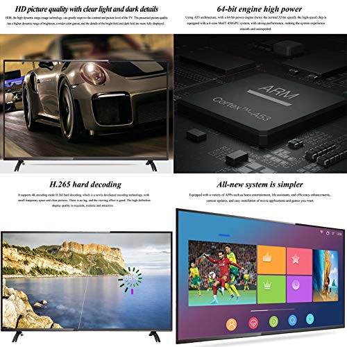 XFF-324250556575inch-Smart-LED-TV-Pantalla-Curva-Prueba-Explosiones-Admite-Proyeccion-Telefono-MovilMontaje-Pared-Wi-Fi-USB-HDMI-Bluetooth-para-Sala-Estar-Dormitorio