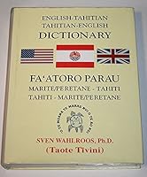 English-Tahitian, Tahitian-English Dictionary 0962709573 Book Cover