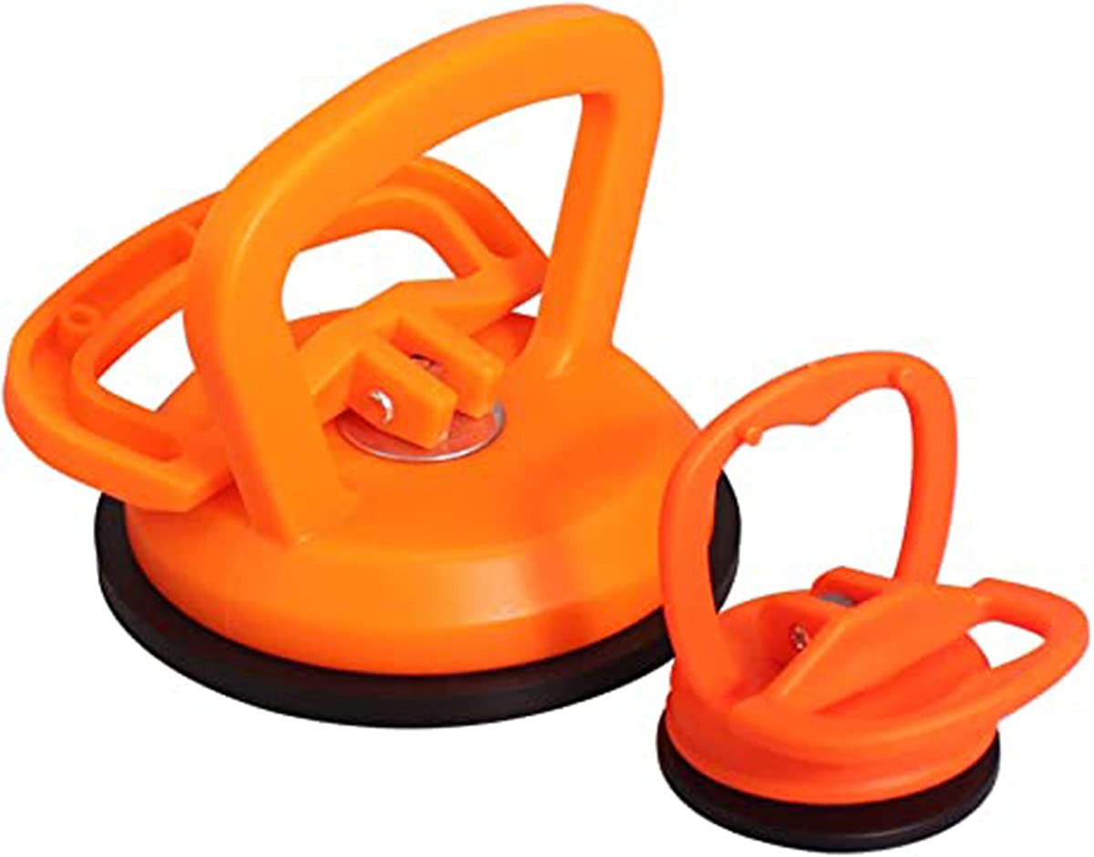 Showay Dent Puller, Remover Tool, Prints Suction Cup Lifter, Car Repair, Set, Small for Cars Dent, Glass, Tiles, Mirror, Granite Lifting Objects Moving