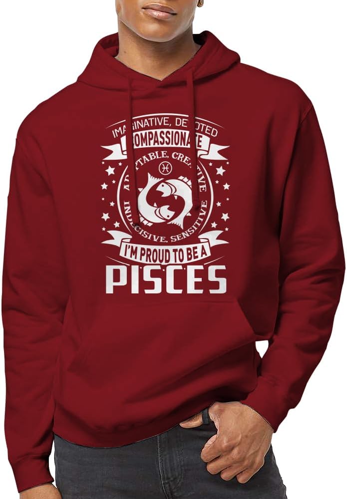 Indica Plateau Pisces Astrology Zodiac Sign Unisex Hoodie