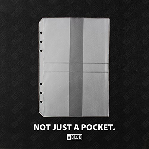 Zelten A5 6-Hole PVC Refill Bags - 4-Pack, Translucent, Waterproof - For Ring Binders, Planners, Organizers - View #2