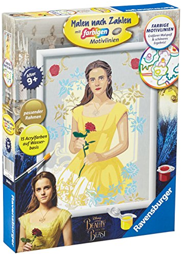 Preisvergleich Produktbild Ravensburger 28643 - Belle Malen nach Zahlen