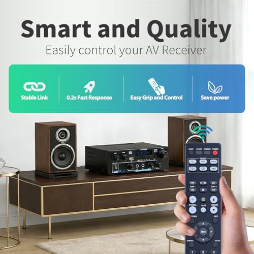 Télécommande RC-1214 pour remplacer votre boîtier Denon perdu ou cassé - 3