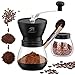 MLMLANT Macinacaffè manuale | Mulino per ceramica a grossolanità regolabile | Hand Held Coffee Mill | Manovella compatta per casa, ufficio e amp; In viaggio