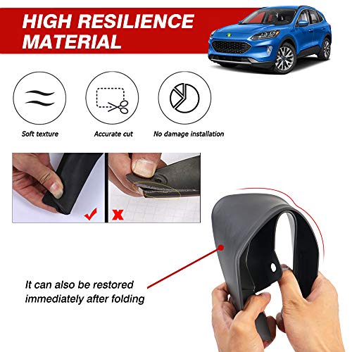 Image of Autorder Mud Flaps Splash Guards for Ford Escape 2020-2025 Accessories Mudflap Fender Flares Front and Rear Mud Guard Set 4PCS (Not for ST-Line Models)