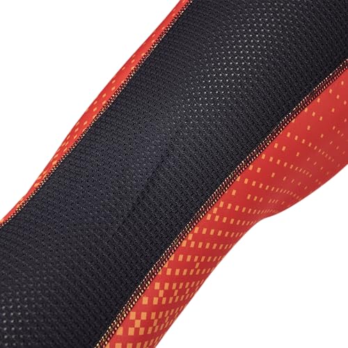 Image of Fox Racing Men's Flexair Motocross Dirt Bike Fracture Knee Brace Sock, Tangerine, Medium