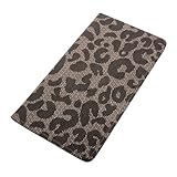 VALICLUD Pu Auto Versicherungs Fahrzeugregistrierungs-Organizer Mit Wasserfestem Großraum-Fach Langlebigem Material Leopardenmuster Kartenhalter Für Führerschein Und Dokumente Innenausstatt
