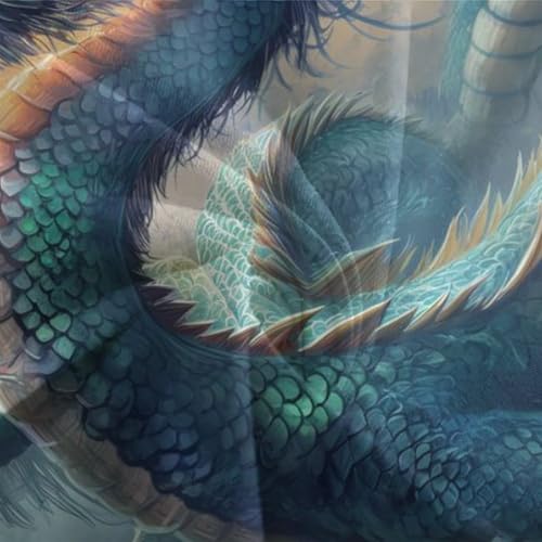 Housse de couette dragon avec fermeture éclair parure de lit microfibre