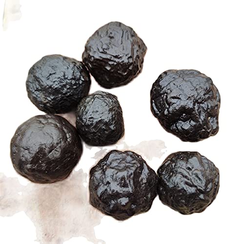 Preisvergleich Produktbild KUYIN Familiendekorationen. 1 stücke Natürliches Carbonado, Grobstein-Cluster, Kristall Mineralische Heilungsprobe, Edelsteinsammlung Stein Home Decoration