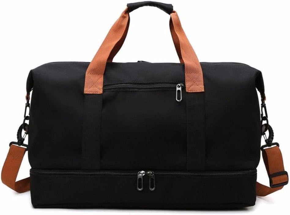 Bolsa grande com EXTENÇÃO para viagem, academia e um grande passeio.(Preto)