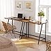 VASAGLE Computer Desk, 39-Inch Writing Study Desk for Home Office, Small Workstation with Iron Frame Top, Easy Assembly, Stable and Space-Saving, Industrial, Rustic Brown ULWD40X