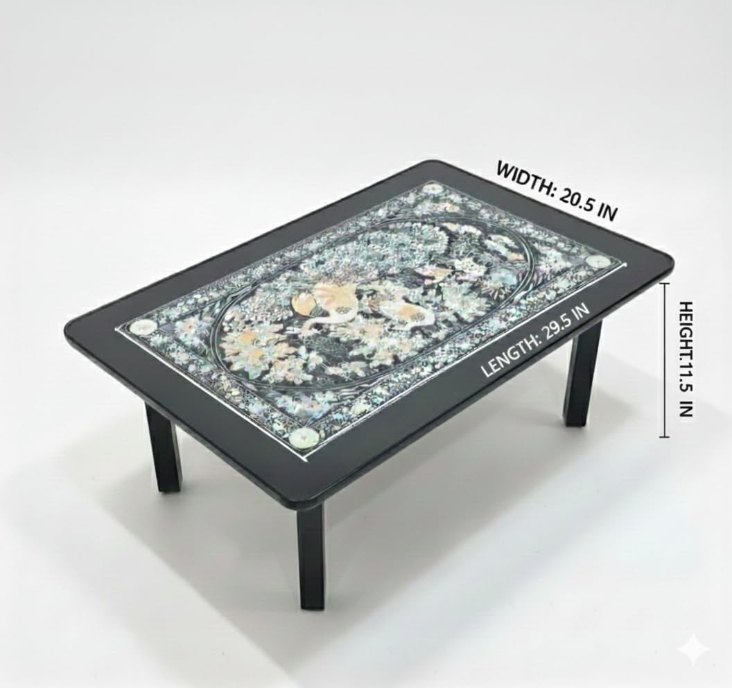 Amazon.com: Lightweight Folding Table – Replica of Korean Antique