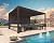 PURPLE LEAF Outdoor 12' × 14' Louvered Pergola with 14FT Detachable Louver Wall Patio Adjustable Aluminum Canopy Retractable Metal Roof for Deck Outside Backyard Hardtop Gazebo Sun Shade