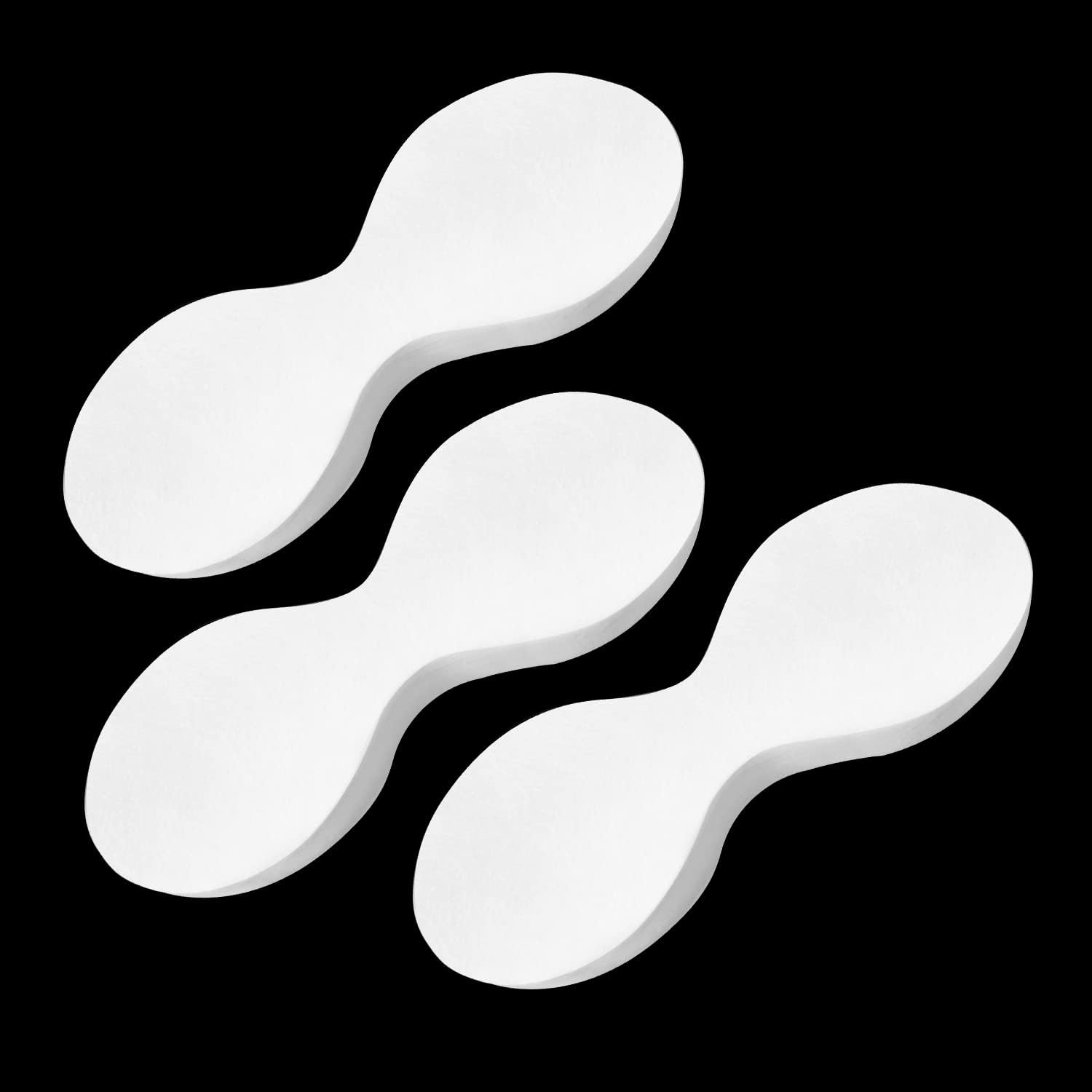 Tazweeq 300 Sheets Disposable Eye Mask, Non Woven Eye Care Cotton, Ultra Thin, Breathable, Disposable Eye Pillow Covers Moisture Retention, Non Woven DIY Eye Paper, Cotton Spa Eye Pads for Facials