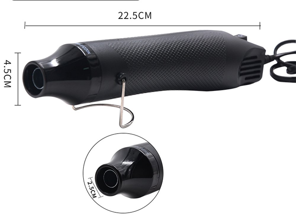 Pistola Termica Mini 300W Mofa - Per Termoretraibile, Goffratura, Argilla, Compatta E Facile Da Usare