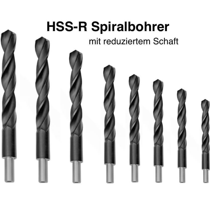RUKO Spiralbohrer DIN 338 HSS-R redu. Schaft 13,5 mm RUKO Spiralbohrer DIN 338 HSS-R redu. Schaft 13,5 mm