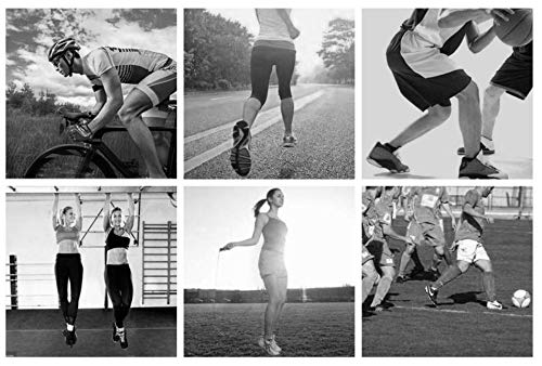 2 pacotes de joelheiras para cinto patelar cinto de compressão joelheiras para escalada ao ar livre