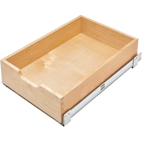 Wood Base Cabinet Pullout Drawers with self-closing feature