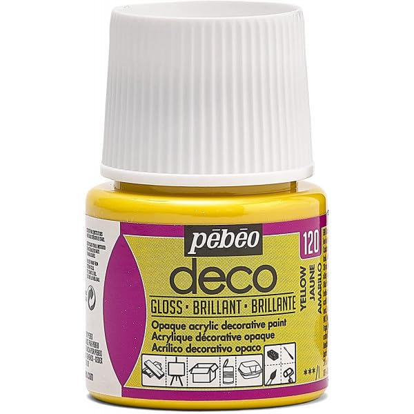 Pebeo Deco Initiation Glossy Set, Assorted, 6X20ML, 1 count (Pack of 6) - Image 2