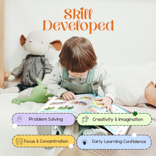 Image of 365 Maths Activity Book for Kids 4+ | Fun Educational Activities with Puzzles, Mazes, Counting Games & Coloring | Daily STEM Learning & Creativity | Best Gift for Children