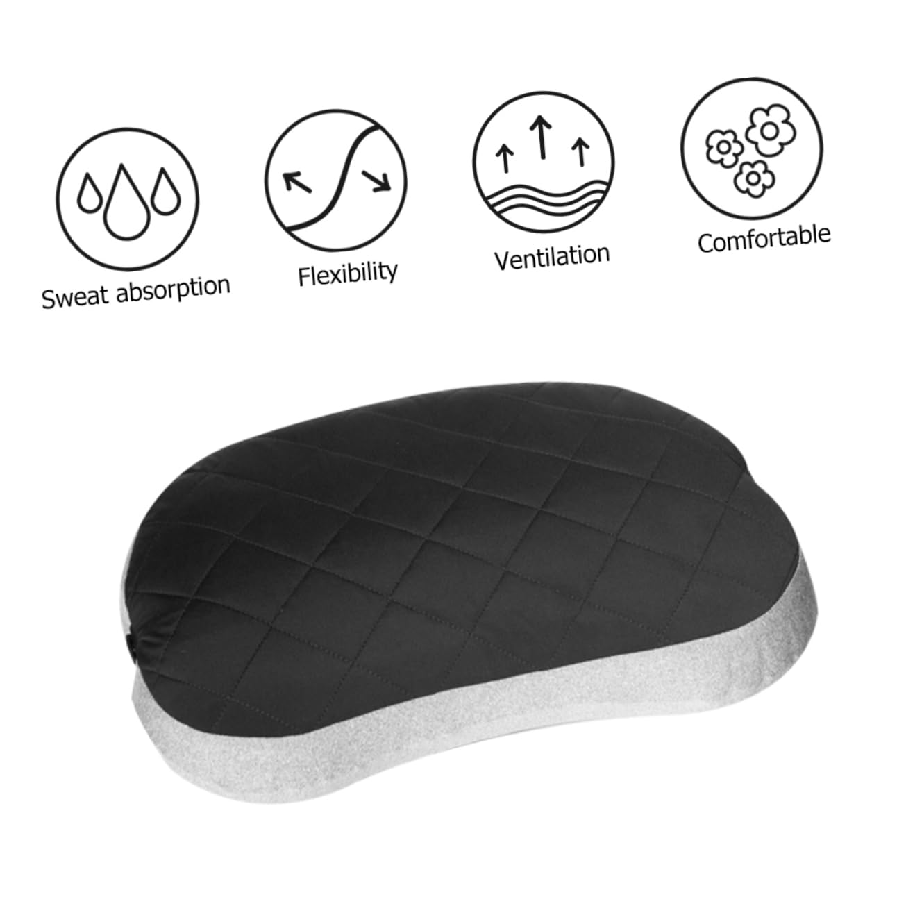 Alipis Cojín Inflable Exterior Almohada Gruesa para Acampar Cojín De Viaje Almohadas para Descansar