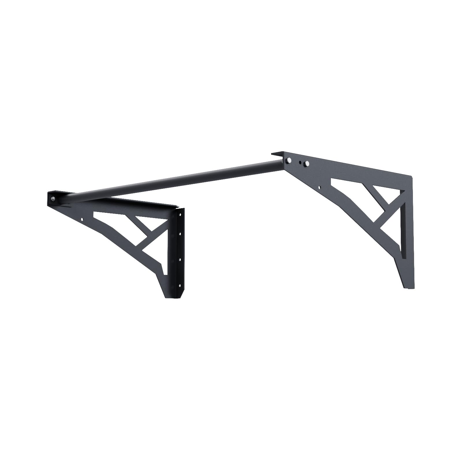 QLS Klimmzugstange 110 cm Professionell Tragkraft 200 Kg Wandmontage Stahl