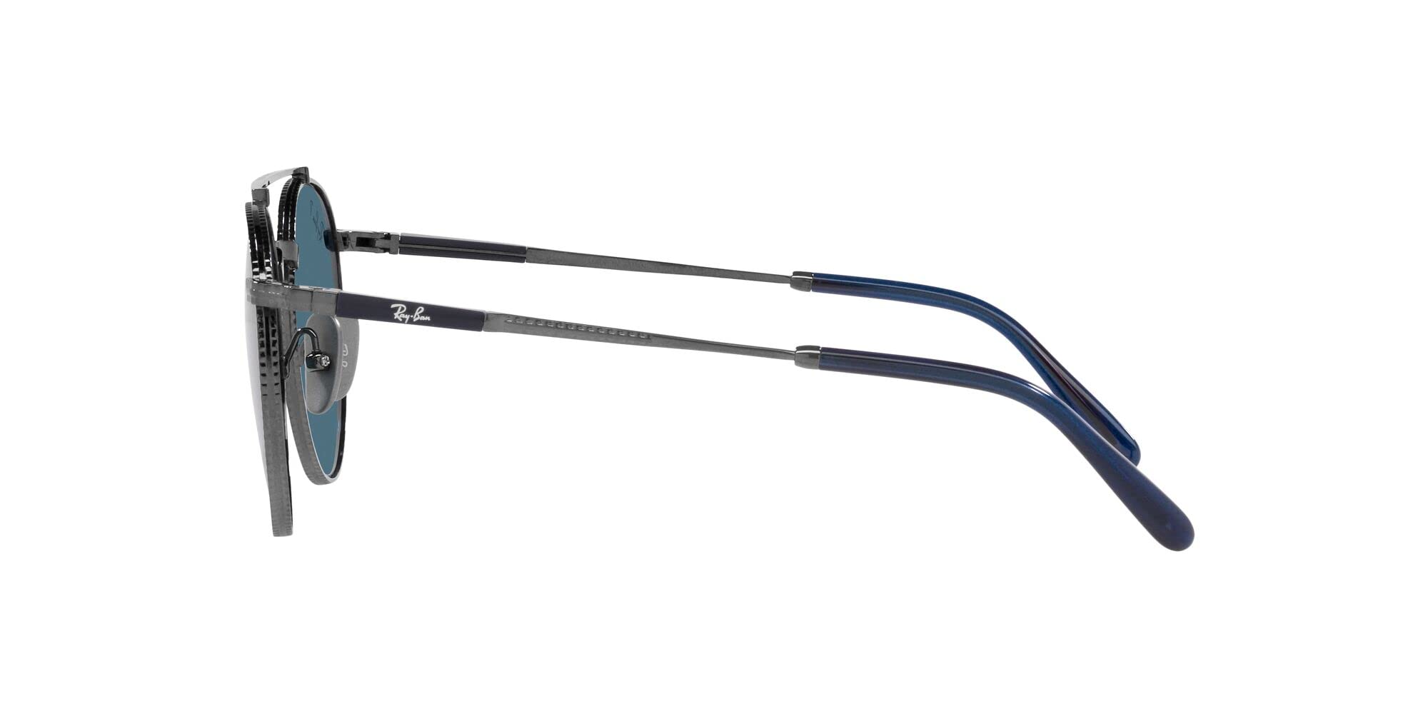 Ray-Ban Rb8237 Okrągłe Ii tytanowe okulary przeciwsłoneczne