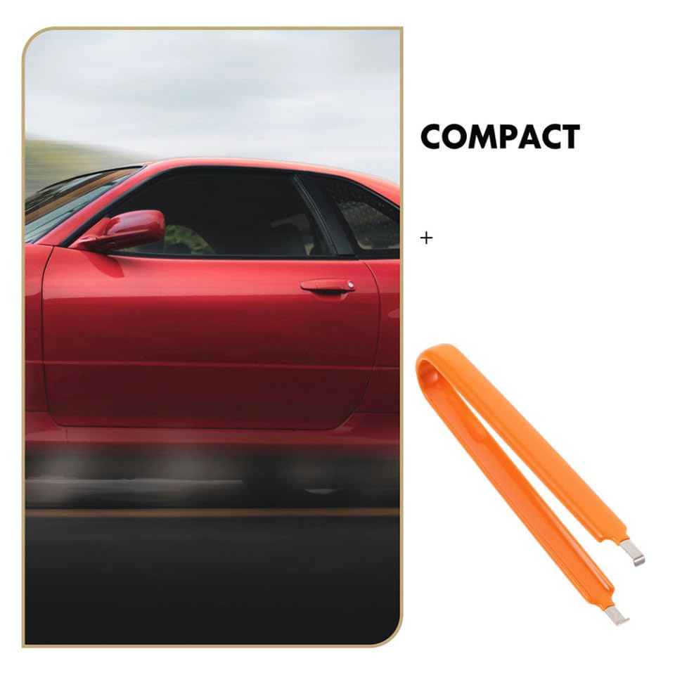 ULTECHNOVO 2pcs Automotive Fuse Puller Tool Kit Stainless Steel Car Fuse Extraction Pliers Relay Removal Tool for Vehicle Handling
