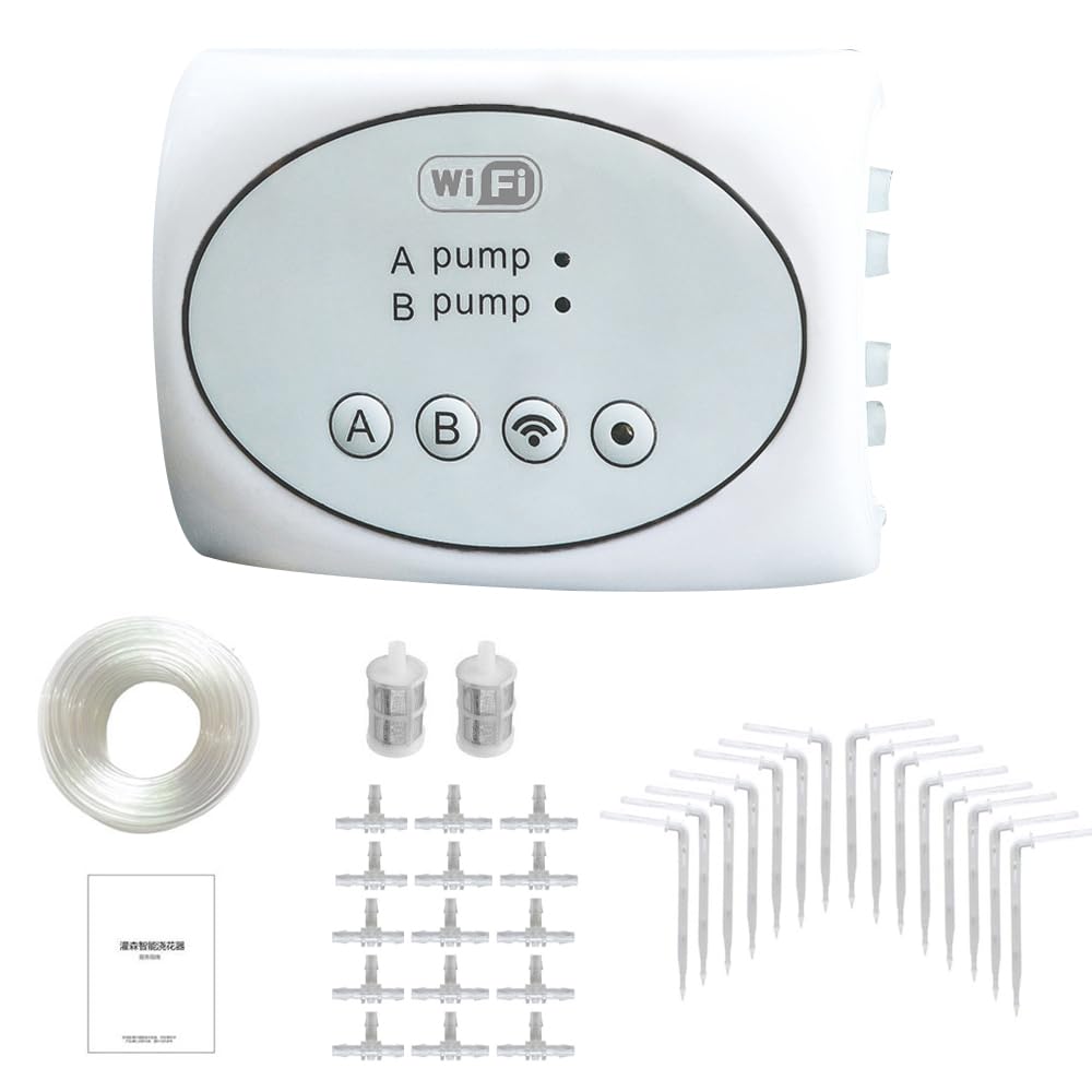 Minuterie d'eau de jardinage WiFi HUIOP pour arrosage automatique