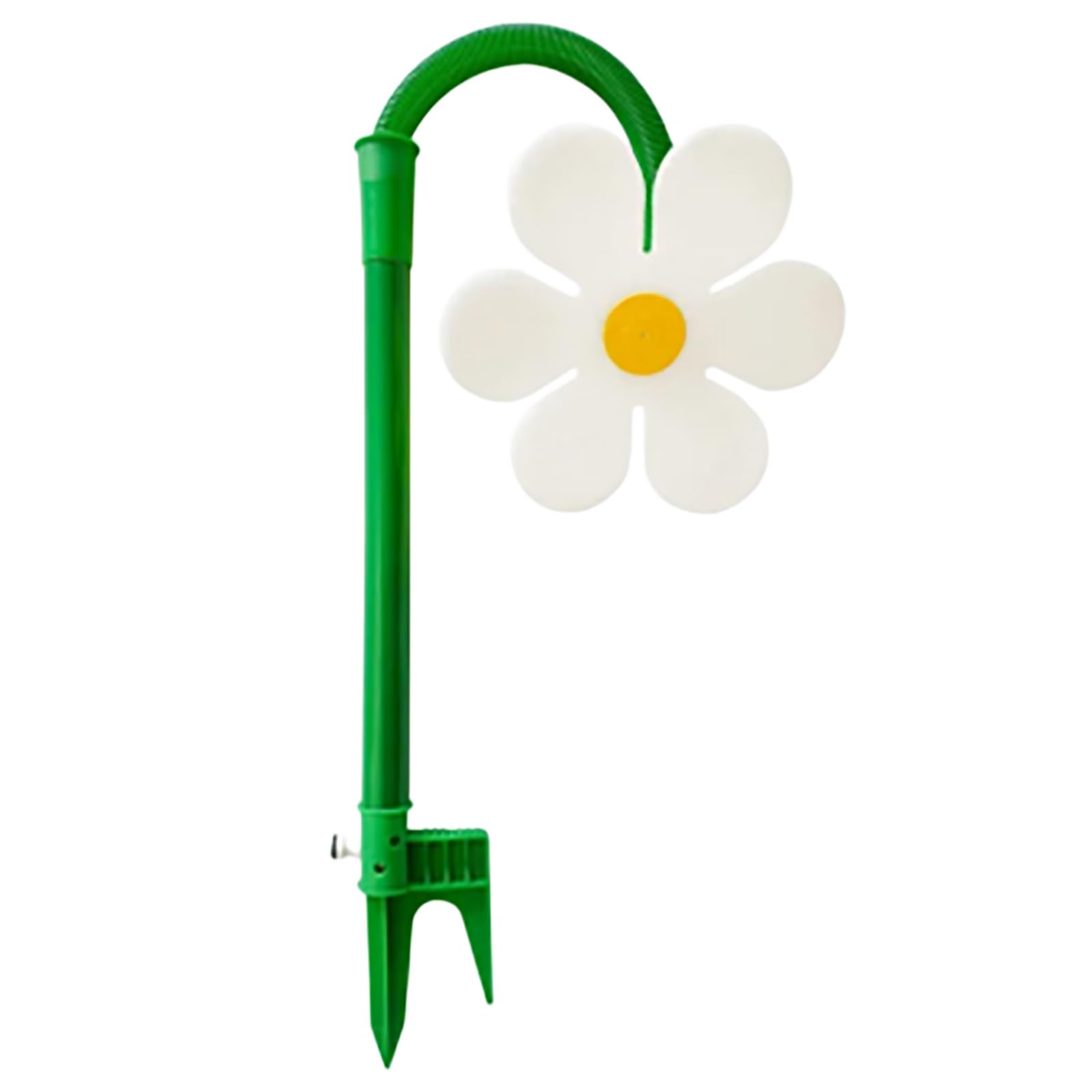 Crazy Daisy Sprinkler, 360° Rotating Dancing Flower Water Sprinklers, Garden Sprinkler Stake with Adapter, Sunflower Lawn Watering Sprinklers for Yard Watering Dogs Kids Playing