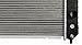 Sunbelt Radiator For Chevrolet S10 GMC Sonoma 1826 Drop in Fitment