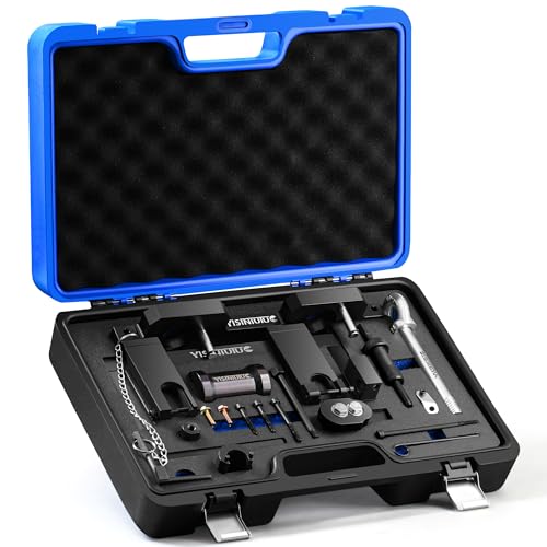 YISINIUTUO Engine Camshaft Timing Locking Tool Kit Compatible with BMW N20 N26,with Flywheel Holder & 7676 Oil Seal Repair Kit, Engines Alignment Locking Timing Tool Kit 212831,119340,212830,219548