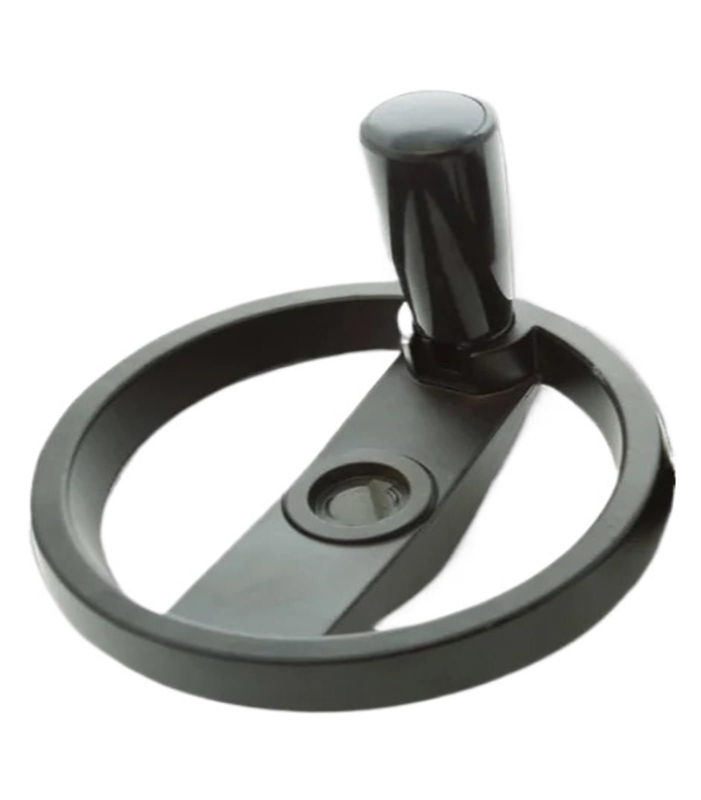 Wudcw Hollow /Solid Handwheel Aluminum Alloy Thickened Reinforced Hand Crank Machine Handwheel 4Keyway 12 * 125 For Lathe Machine Tool(Hollow)