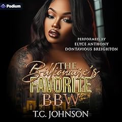The Billionaire's Favorite BBW Audiolibro Por T.C. Johnson arte de portada