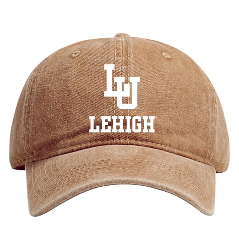 Lehigh University Mountain Hawks Officially Licensed Dad Hat - Unisex Baseball Cap Colorful Logo Coffee