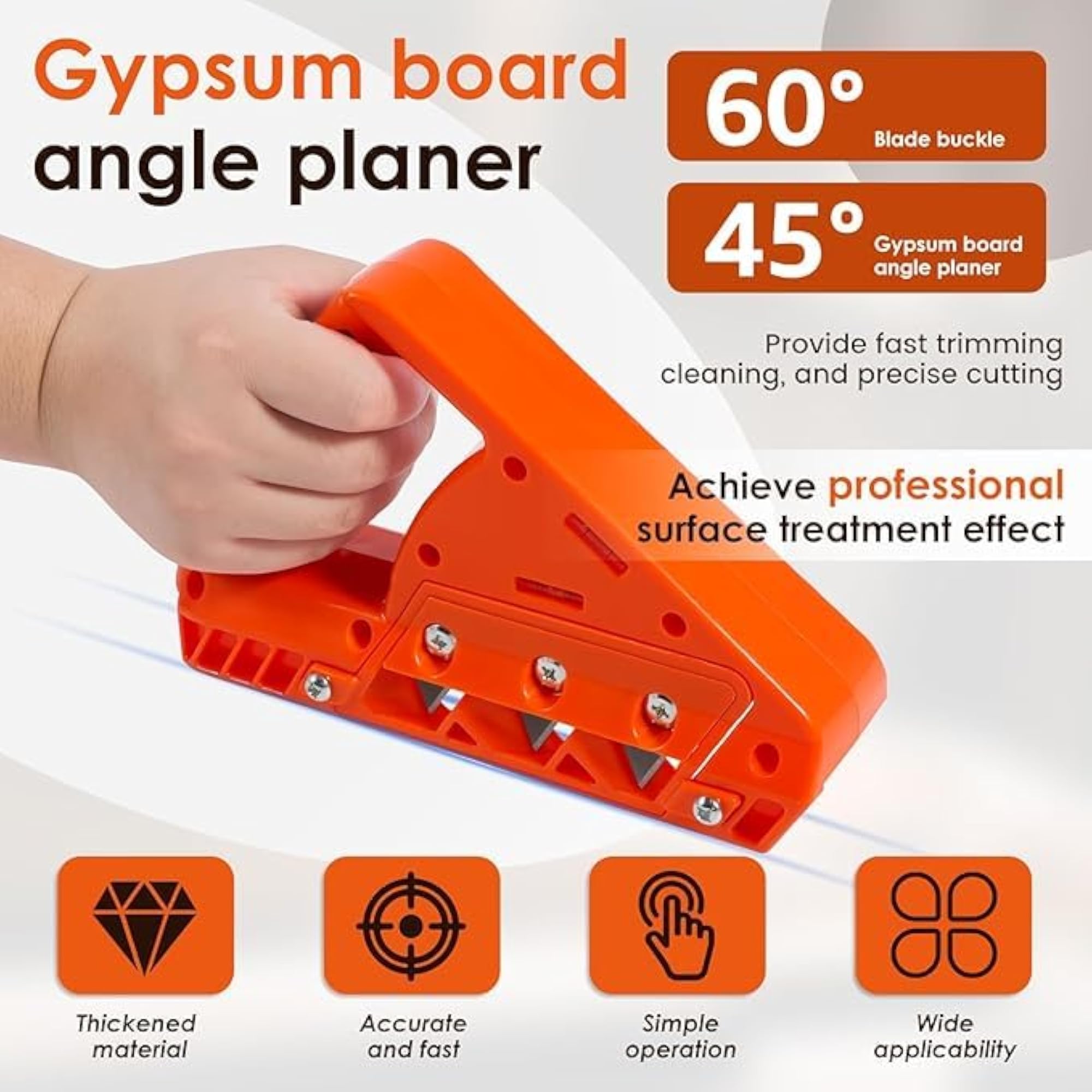Plasterboard Fast Cutter - Drywall Chamfer Tool