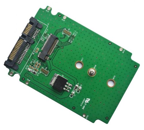 Renice NGFF (M.2) SSD to 2.5-inch SATA III SSD Adapter Board