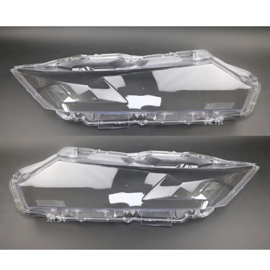 Oulesh Headlight Lens Cover for Greiz 2016-2017, 1Pair Car Front Headlight Cover Transparent Lampshade Headlamp Shell