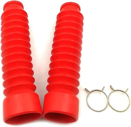 30MM-45MM - Botas de horquilla delantera Protector de goma para Kawasaki Suzuki Honda Yamaha YBR125 YS125 YS150 SR125 SR125 SR250 JYM125 TTR125