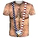 Fanient Mens American Flag Shirt Patriotic USA Eagle T-Shirts Funny 4th of July Short Sleeve for Independence Day Party, X-Large