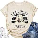 Semisun Country Music Legend Women T-Shirts I Beg Your Vintage Graphic Tee