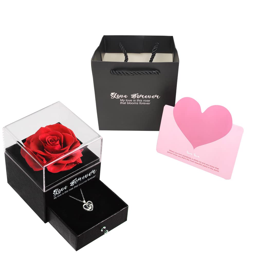 Cadeau Love Forever - Décoration Bois Fait Main Pour Saint-Valentin Ou Fête Des Mères
