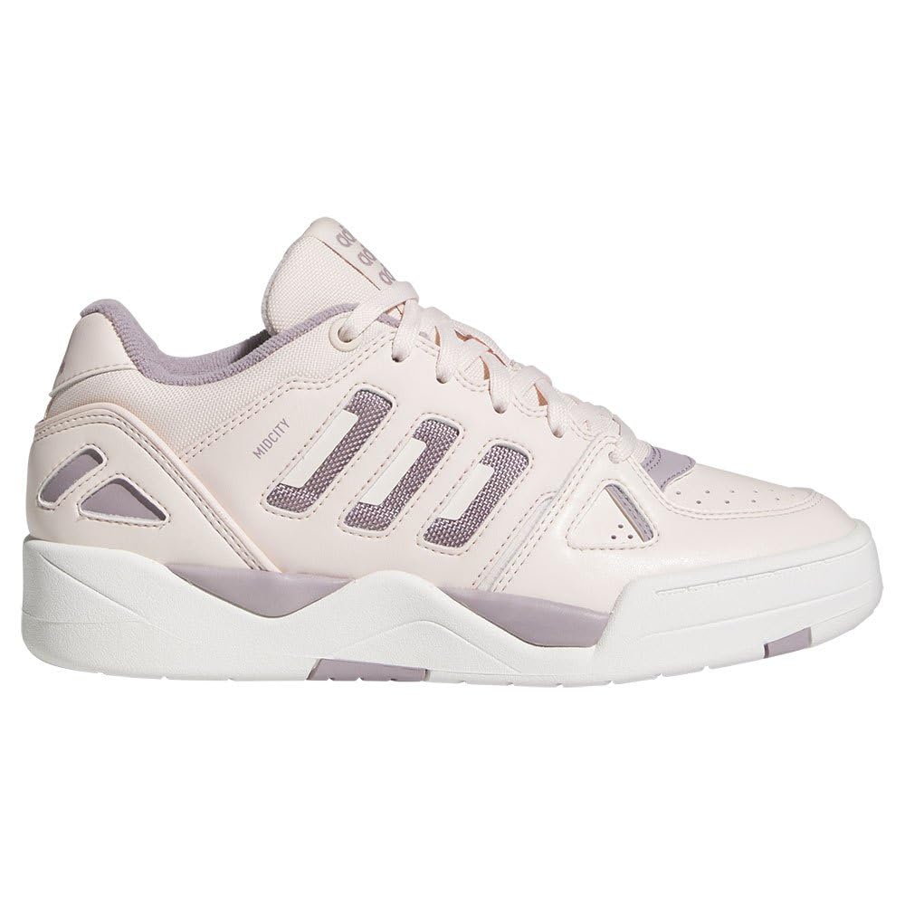 adidas Women's Midcity Low Shoes, Wonder Quartz/preloved fig/core White, 6.5 UK