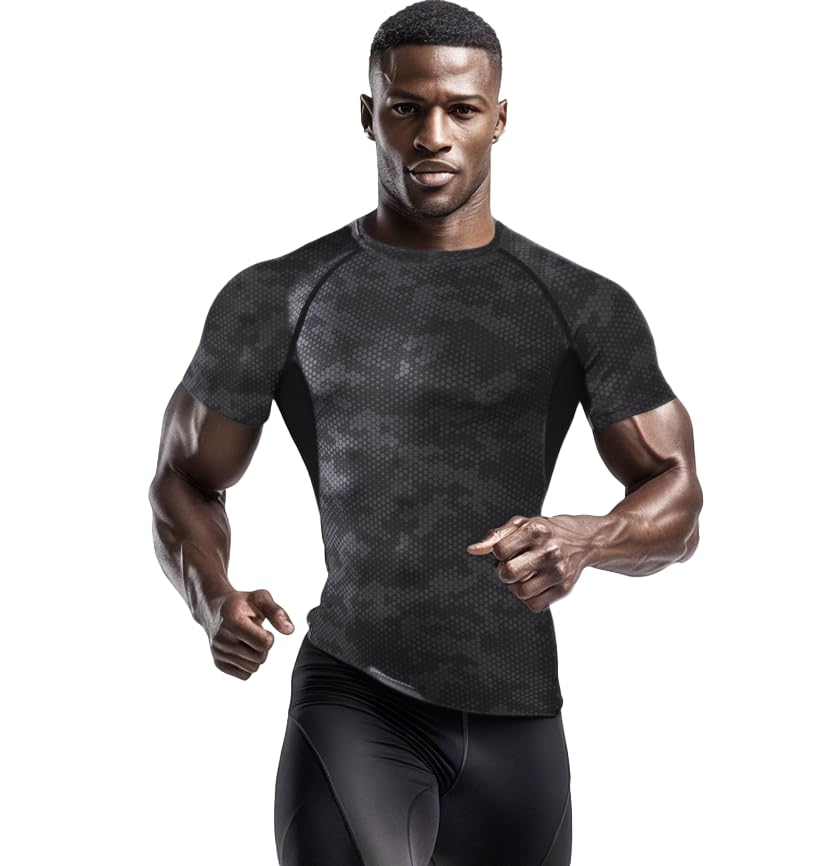 Image of Eyark Mens 3 Pack Compression Tank Top Cool Dry Athletic Sleeveless Base Layers Shirts