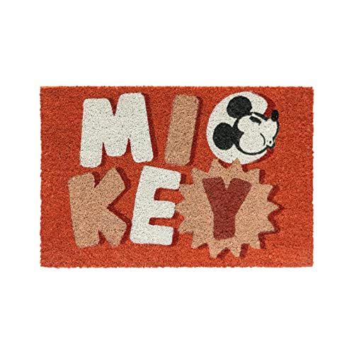 Grupo Erik - Paillasson Exterieur 40 x 60 cm Disney, Mickey | Tapis Antidérapant, Tapis d'Entrée | Paillasson Extérieur Original, Paillasson Coco, Tapis...