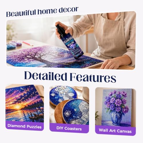 Image of Diamond Art Sealer Spray, 30ml Diamond Art Sealant (1Pcs 30ml)