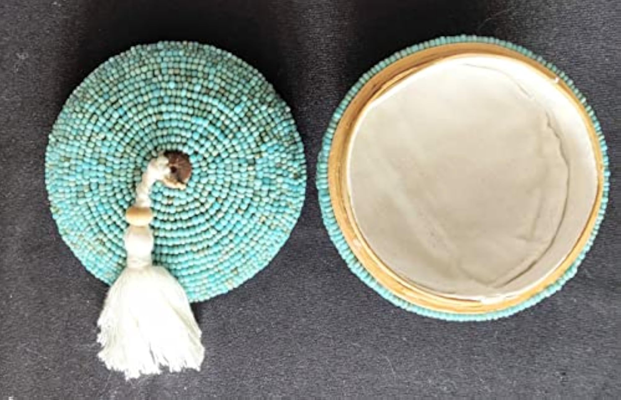 Handcrafted Bamboo Trinket Box, Gift for Home Decor