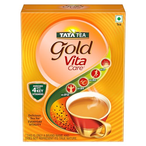 Tata Tea Gold Vitacare | Tea With Power Of 4 Vitamins | Vitamin D | Vitamin B6 | Vitamin B9 | Vitamin B12 | Loose Leaf Black Tea | 500 Gram (B0CFF3X1NT) Amazon Price History, Amazon Price Tracker