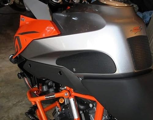 TECHSpec Gripster  Agarres para depósito  Compatible con KTM Super Duke GT (2017-actual)  SnakeSkin  62-4505-SS